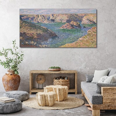 Seaside landscape Canvas print