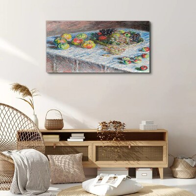 Still life with fruit Canvas print