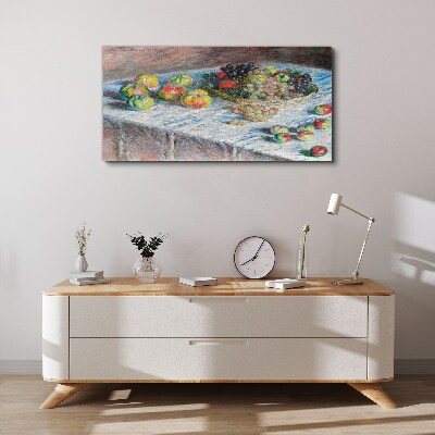 Still life with fruit Canvas print