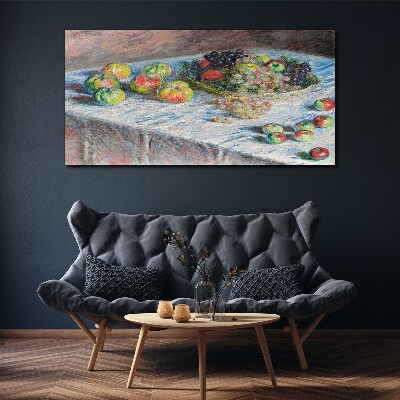 Still life with fruit Canvas print