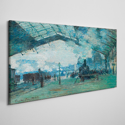 Paris Railway Station Canvas print