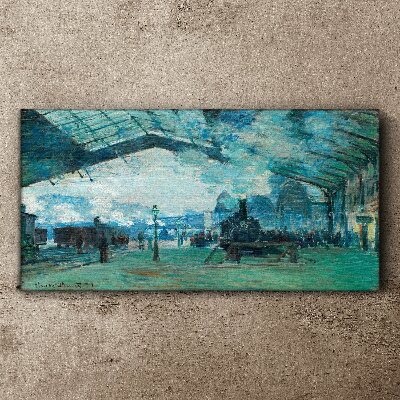 Paris Railway Station Canvas print