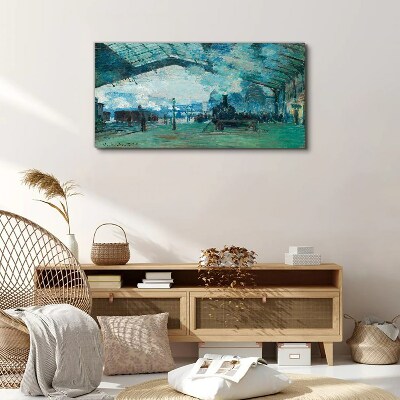 Paris Railway Station Canvas print