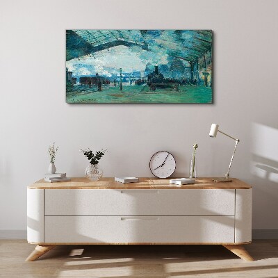 Paris Railway Station Canvas print