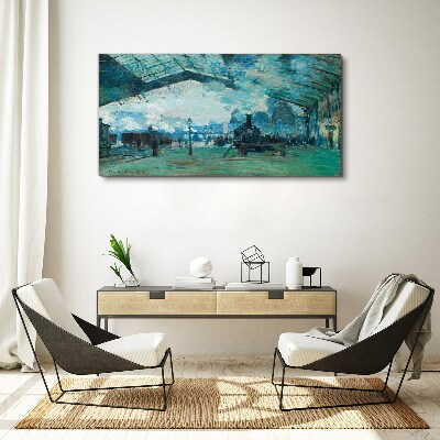 Paris Railway Station Canvas print