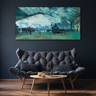 Paris Railway Station Canvas print