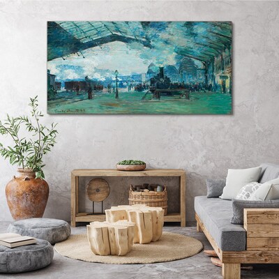 Paris Railway Station Canvas print