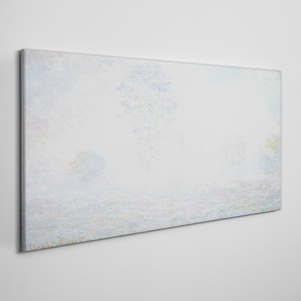 Misty landscape Canvas print