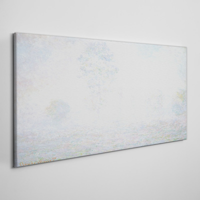 Misty landscape Canvas print