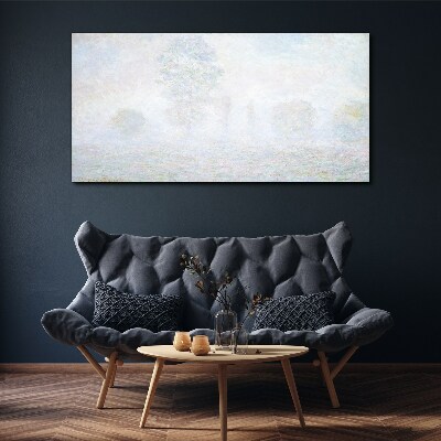 Misty landscape Canvas print