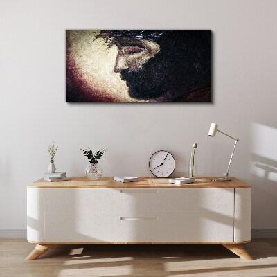 Portrait with a Crown of Thorns Canvas Wall art