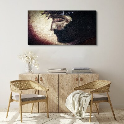 Portrait with a Crown of Thorns Canvas Wall art