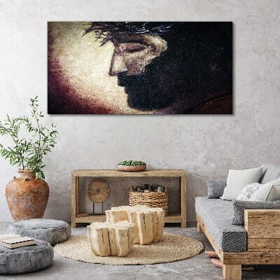Portrait with a Crown of Thorns Canvas Wall art