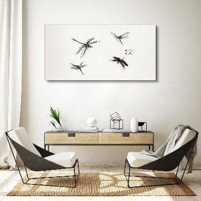 Butterflies in flight Canvas print