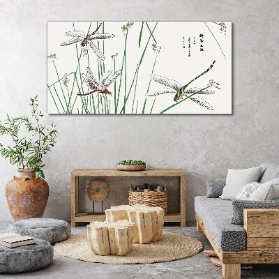 Modern insects Canvas print