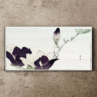 Floral beauty in delicate shades Canvas print