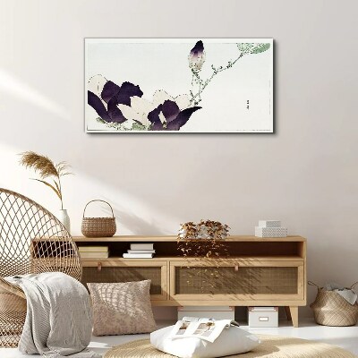 Floral beauty in delicate shades Canvas print