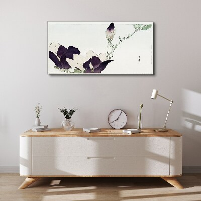 Floral beauty in delicate shades Canvas print