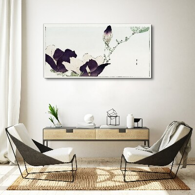 Floral beauty in delicate shades Canvas print
