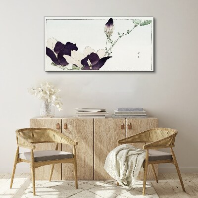 Floral beauty in delicate shades Canvas print