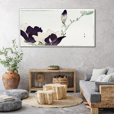 Floral beauty in delicate shades Canvas print