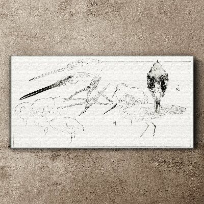 Birds on the move Canvas print
