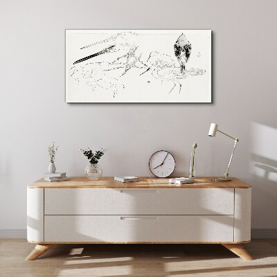 Birds on the move Canvas print