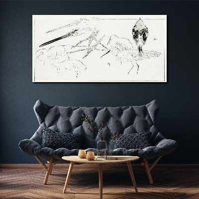 Birds on the move Canvas print