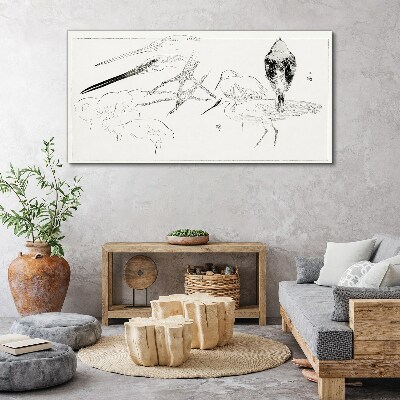 Birds on the move Canvas print