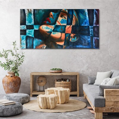 Women abstraction Canvas print