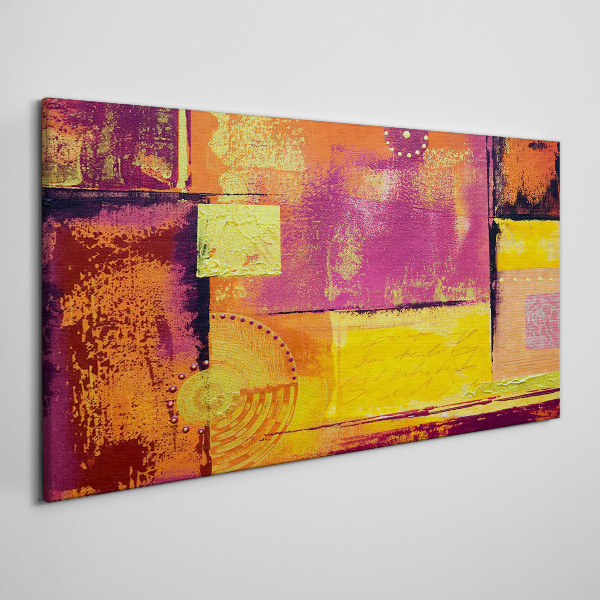 Colorful abstract compositions Canvas print