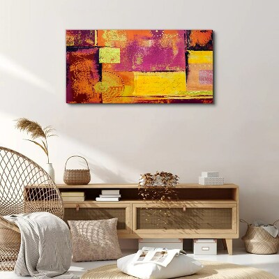 Colorful abstract compositions Canvas print