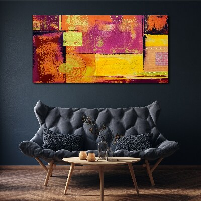 Colorful abstract compositions Canvas print