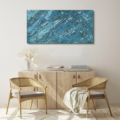 Ocean reflections Canvas Wall art