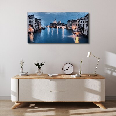 Venice in the evening light Canvas print