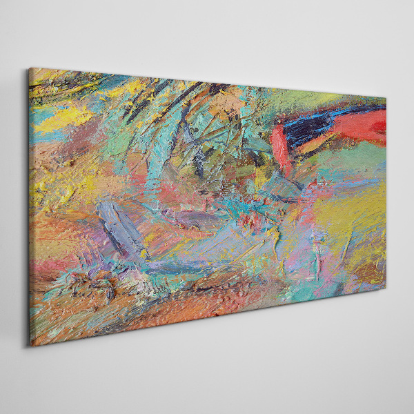 Colorful abstract landscape Canvas print