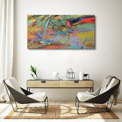 Colorful abstract landscape Canvas print