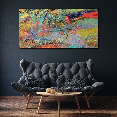 Colorful abstract landscape Canvas print