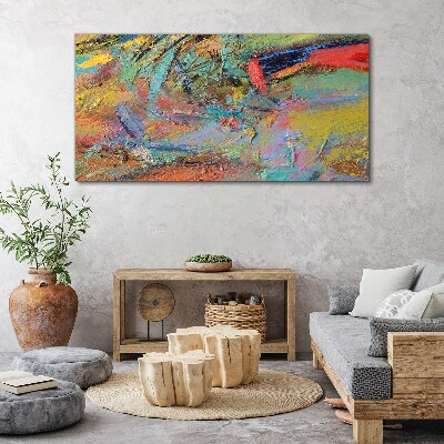 Colorful abstract landscape Canvas print