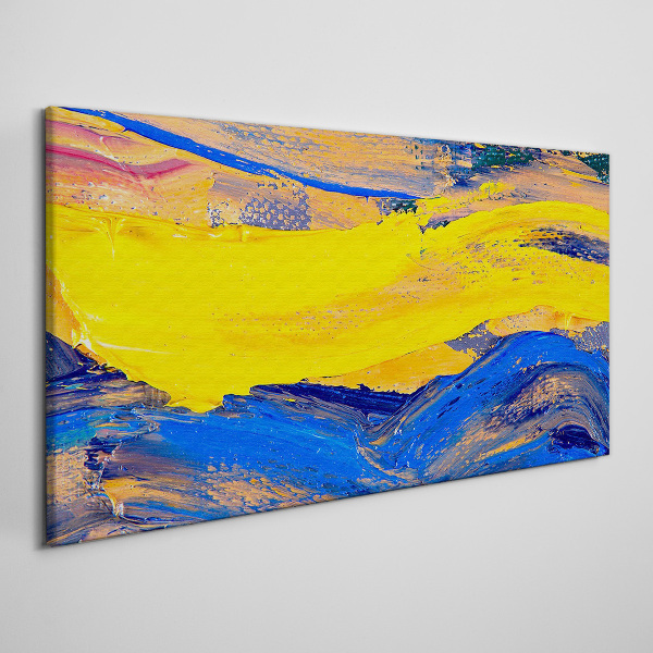 The colors of the sky and sea Canvas print