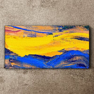 The colors of the sky and sea Canvas print