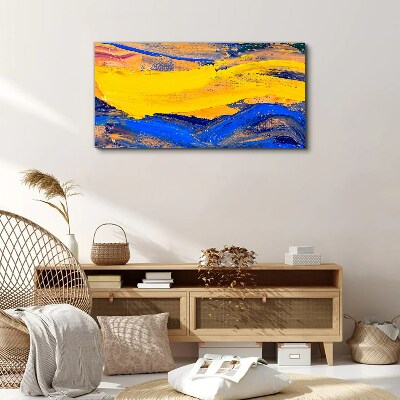 The colors of the sky and sea Canvas print