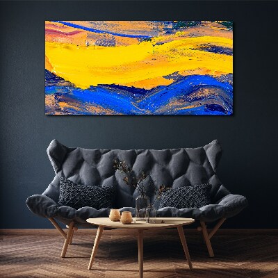 The colors of the sky and sea Canvas print