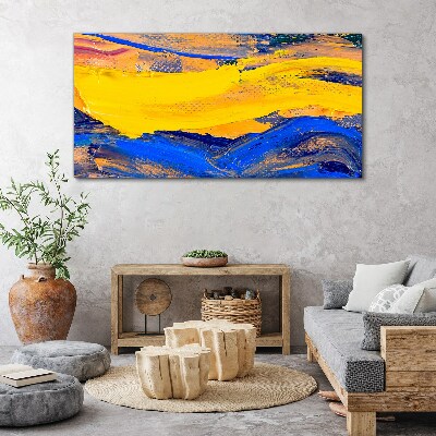 The colors of the sky and sea Canvas print