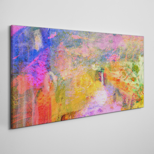Colorful abstract landscape Canvas print