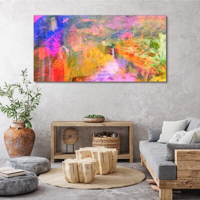 Colorful abstract landscape Canvas print