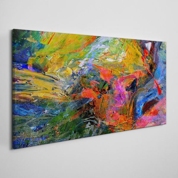 The colorful chaos of nature Canvas print