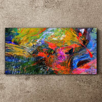 The colorful chaos of nature Canvas print