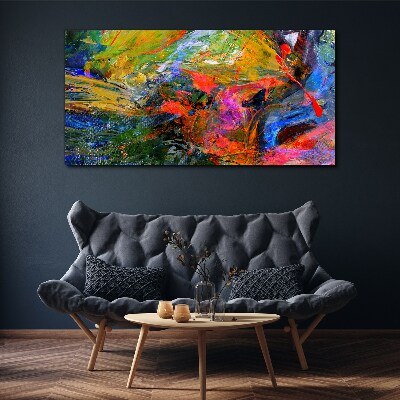 The colorful chaos of nature Canvas print