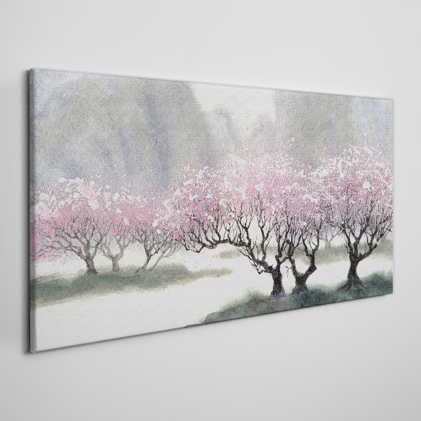 Spring blooming Canvas Wall art
